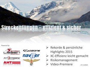Streckenfliegen - effizient & sicher