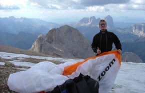 05.09.04: Herbst-Streckenfliegen in den Dolomiten - Marmolada inklusive!