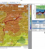 4: XCSkies Feuchte & Wind in 3600m um 17 Uhr