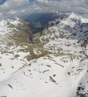 15: Mit Manu und Berni endlich auf dem Rückenwindschenkel Richtung Sterzing