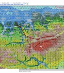 Aufwind 12 Uhr mit Wind in 3600m