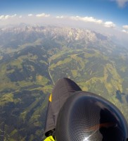 23: Blick zurück auf Hochkönig und Steinernes Meer, als ich…