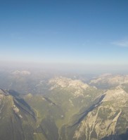 31: Die Tauern im Großformat um 19:15 Uhr – optisch längst tot, gab es speziell nach oben raus noch schöne Aufwinde