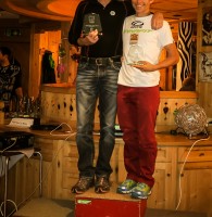 3: Austria-Cup Liga-Podium: Armin Eder (2.) mit Helmut Eichholzer (3.)