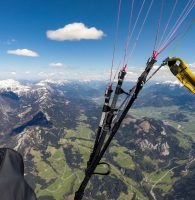 13: … bevor es mit Süd-Rückenwind zügig Richtung Hechlstein und Salzsteigjoch ging