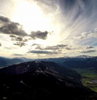 19: Also nix mit Heimreiten im SO-Talwind sonder auf das noch halbwegs sonnigere Ennstal gewechselt – grad so mit Lee-Vermeider-Höhe…