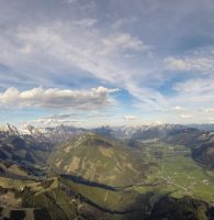 21: Blick auf Ardning (links) und Selzthal (rechts). Ab Ardning fand ich eine gut tragende Soaring Linie – holte mir über der Bosruck-Mautstation noch einige Meter…